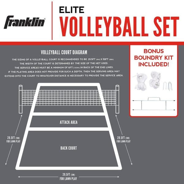 Badmintonset - badmintonpaket - badmintonset Franklin sports - 51972X