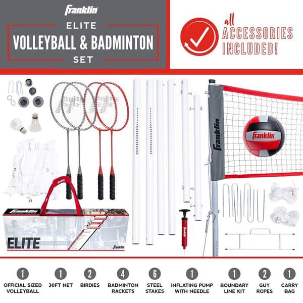 Badmintonset - badmintonpaket - badmintonset Franklin sports - 51972X