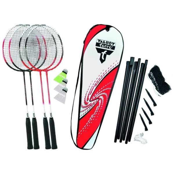 TALBOT TORRO “4 Attacker PLUS” Badmintonset