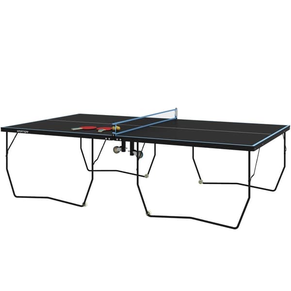 Bordtennisbord, 274x152.5x76 cm, Sort