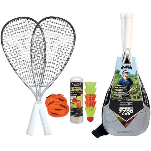 Speed badminton sæt - SCHILDKRÖT - SPEED 7700 LED sæt