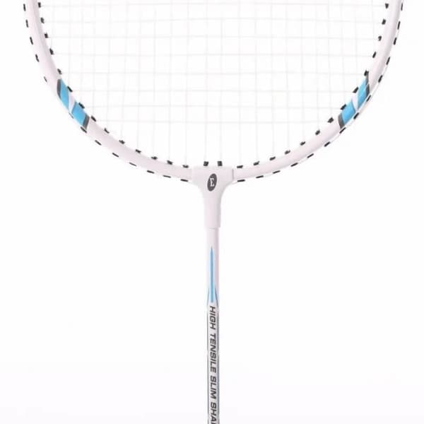 Badmintonracket med Softee-fodral - vit/blå - TU