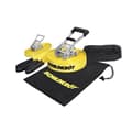 Miniatyrbillede 2 af 6: Slackline - SCHILDKROT - 15 m lång x 5 cm bred - Metallspärr - Träningsrem ingår - Max 150 kg