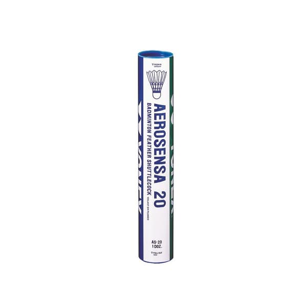 Yonex Aerosensa 20 Shuttlecock (Pack of 12) White One Size