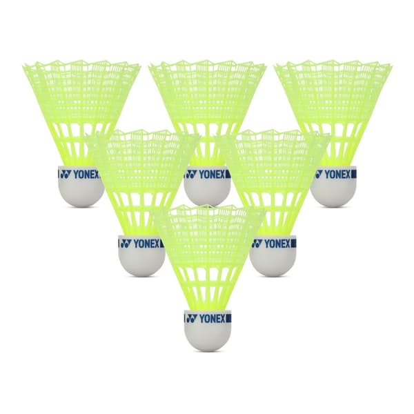 Yonex Mavis 10 Shuttlecock (Pack of 6) Yellow One Size
