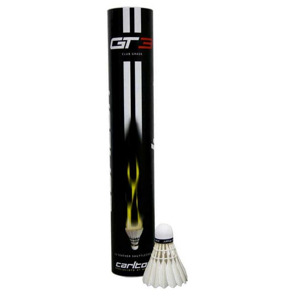 Carlton Badminton Fjerbolde Gt3 77 Hvid 12 Units