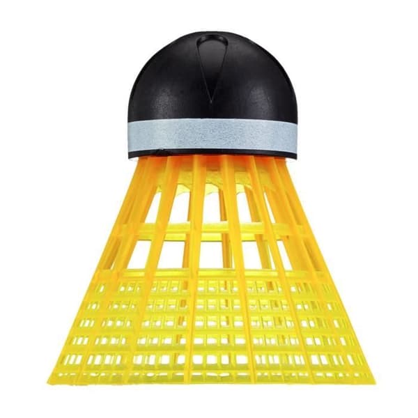 VICFUN Speed Badminton fjäderboll - Rör med 3 fjäderbollar - Neon Orange