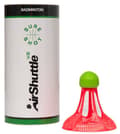 Miniatyrbild 3 av 3: Volant av badminton Sure shot Sats med 3 badmintonfjädrar V2 Unisex, Röd, One size