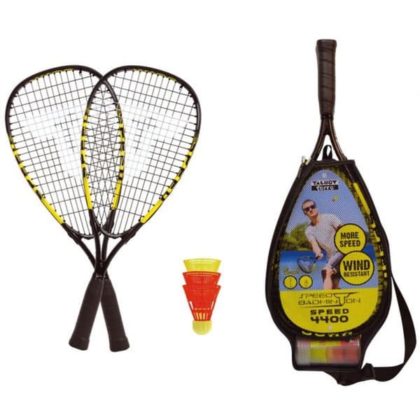 Badmintonsæt Schildkröt Gul (2 enheder)