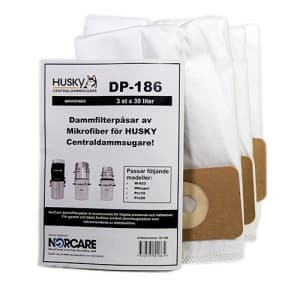 Dammsugarpåsar Husky Pro 10 & 20