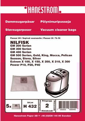 Dammsugarpåsar Nilfisk Arnoldi