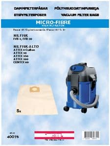 Dammsugarpåsar Nilfisk ATTIX 8 Gallon