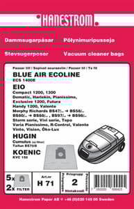 Dammsugarpåsar Wasco 1700 W