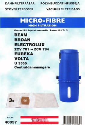 Dammsugarpåsar Beam Serenity Plus 2700