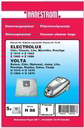 Dammsugarpåsar Volta Chic