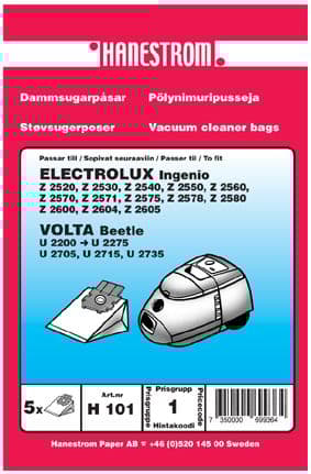 Dammsugarpåsar Volta Lemon 2715