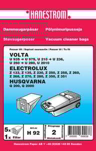 Dammsugarpåsar Volta U 115 (med adapter)