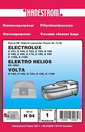 Dammsugarpåsar Volta U 1165