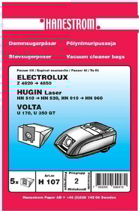 Dammsugarpåsar Volta U 170