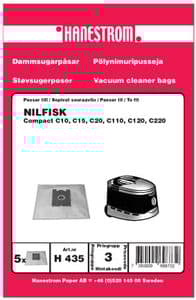 Dammsugarpåsar Nilfisk Compact C110-C120