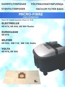 Dammsugarpåsar Nilfisk Cubic