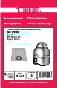 Dammsugarpåsar Nilfisk G90 Allergie Vac