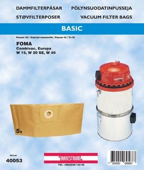 Dammsugarpåsar Foma Combivac