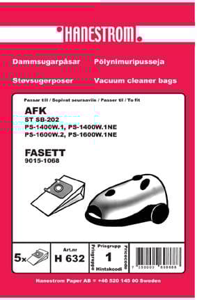 Dammsugarpåsar Fasett 9020-1053