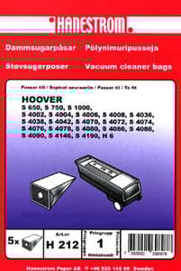 Dammsugarpåsar Hoover H 6