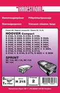 Miniatyrbild 2 av 2: Dammsugarpåsar Hoover Sprint SC 144