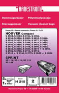 Miniatyrbild 1 av 2: Dammsugarpåsar Hoover Sprint SC 144
