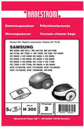 Miniatyrbild 2 av 2: Dammsugarpåsar Samsung VC 550P