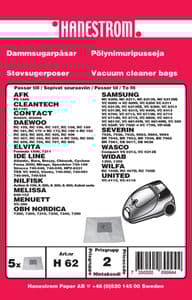 Dammsugarpåsar Samsung VC-8600-Serie