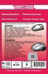 Dammsugarpåsar Siemens VS 70D00 - VS 79D99  Super M