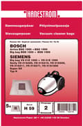Miniatyrbild 2 av 2: Dammsugarpåsar Siemens VS01E1000-VS01E2999
