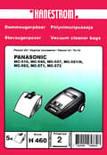 Miniatyrbild 2 av 2: Dammsugarpåsar Panasonic MC-540