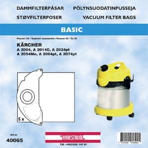 Dammsugarpåsar Kärcher 2004