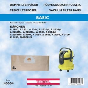 Dammsugarpåsar Kärcher 2201