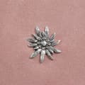 Miniatyrbillede 2 af 3: Håndtaske med lille blomst - lyserød