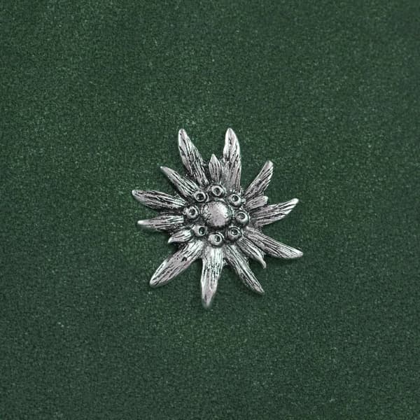 Håndtaske med blomster - grøn