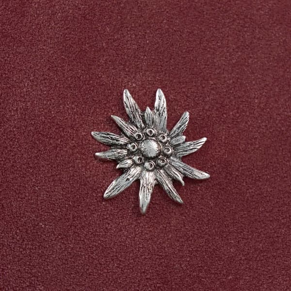 Håndtaske med blomster - rød