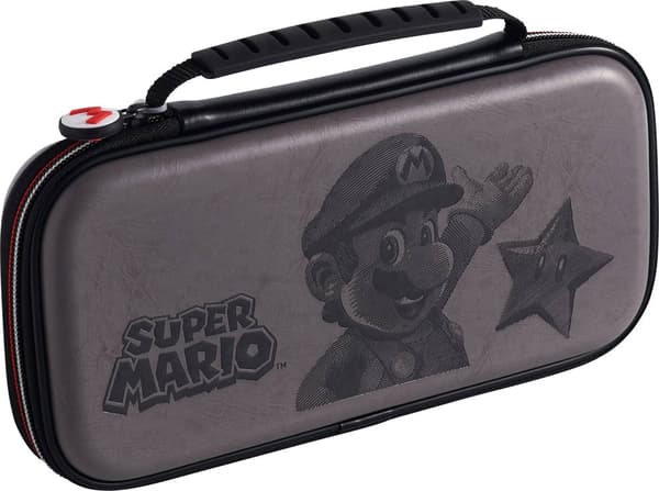 Bigben Nintendo Switch Travel Case Mario Grey Nns46g