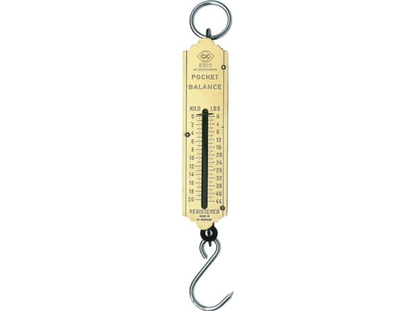 C.K T6202 044 Fjedervægt Vejeområde 20 kg