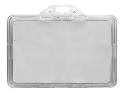 Evolis IDS 90 - Navneskiltholder - for 86 x 54 mm - krystall (en pakke 100)