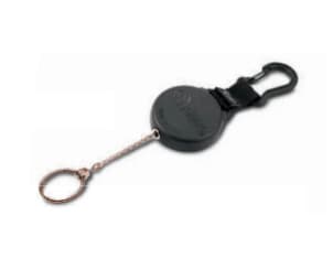 Rieffel KB 8 BLACK, nyckelring, Svart, Plast, 600 mm