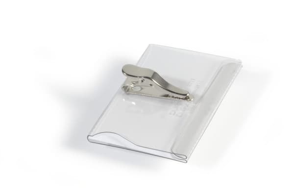 Durable 811119, Merke, Landskap, PVC, Gjennomsiktig, Hvit, Side, Pakke