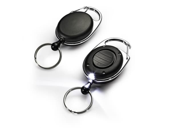 Durable 819801, nyckelring, Svart, Metall, 1 styck