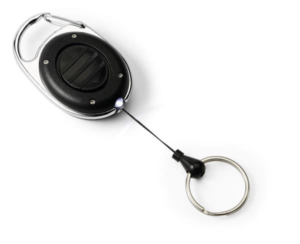 Durable 819801, nyckelring, Svart, Metall, 1 styck