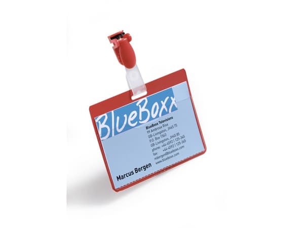 Durable 810603, Merke, Landskap, Rød, Topp, 9 cm, 6 cm