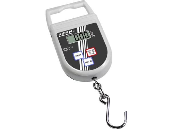 Kern CH 50K50+C Hængevægt Kalibreret (DAkkS) Vejeområde 50 kg Aflæsningsnøjagtighed 50 g Batteridrevet